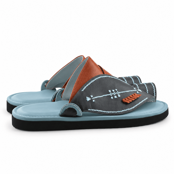 Grey / Sky Blue