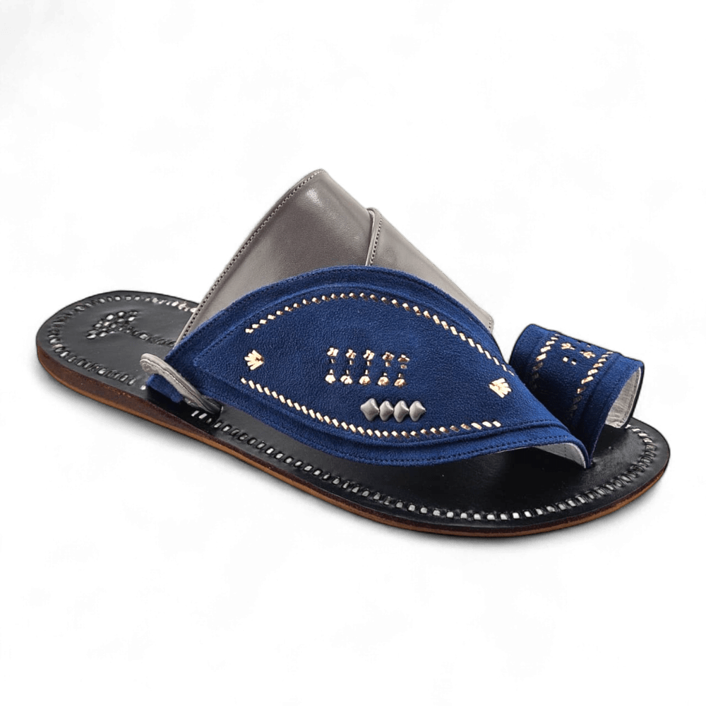 Navy Blue / Light Grey