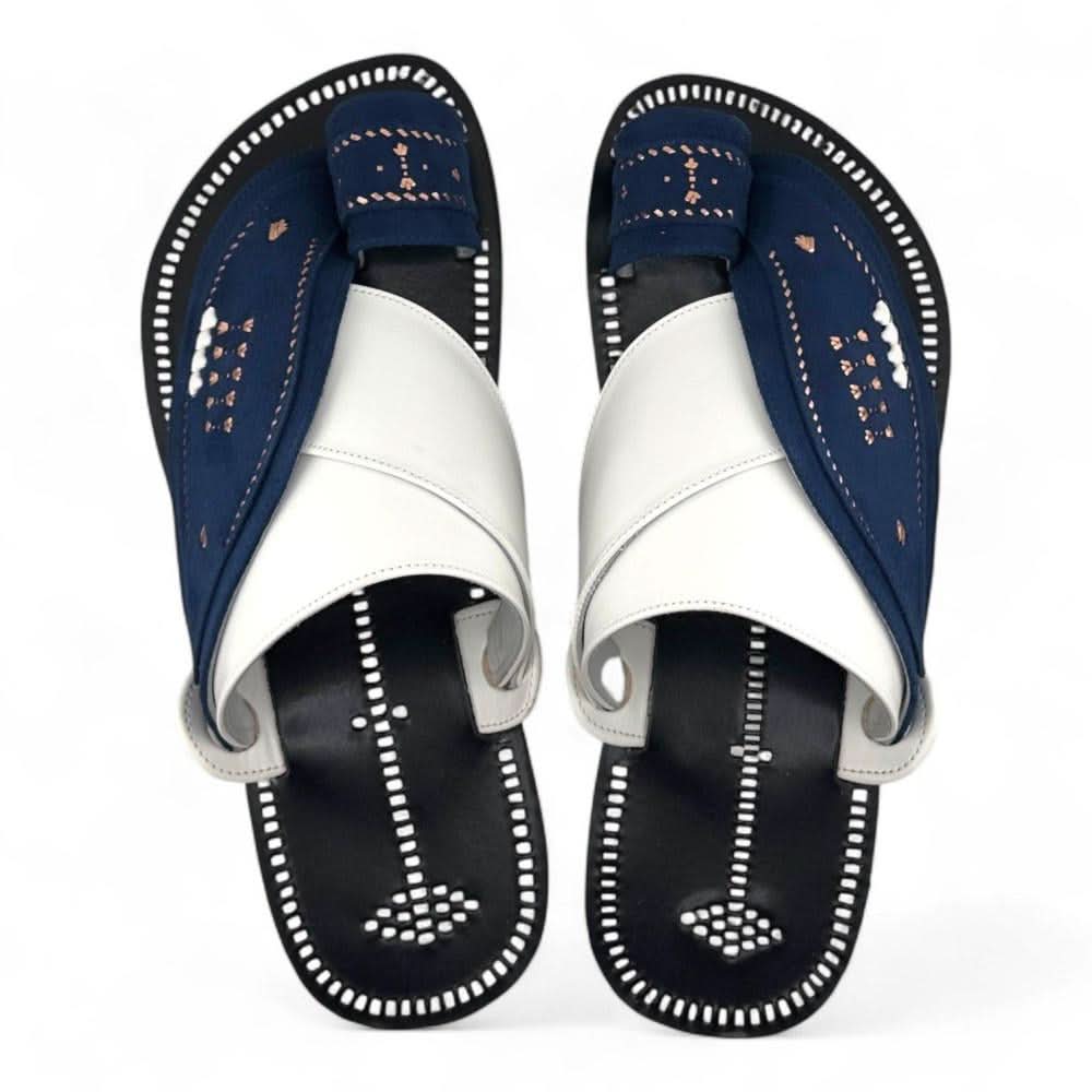 Navy Blue / White