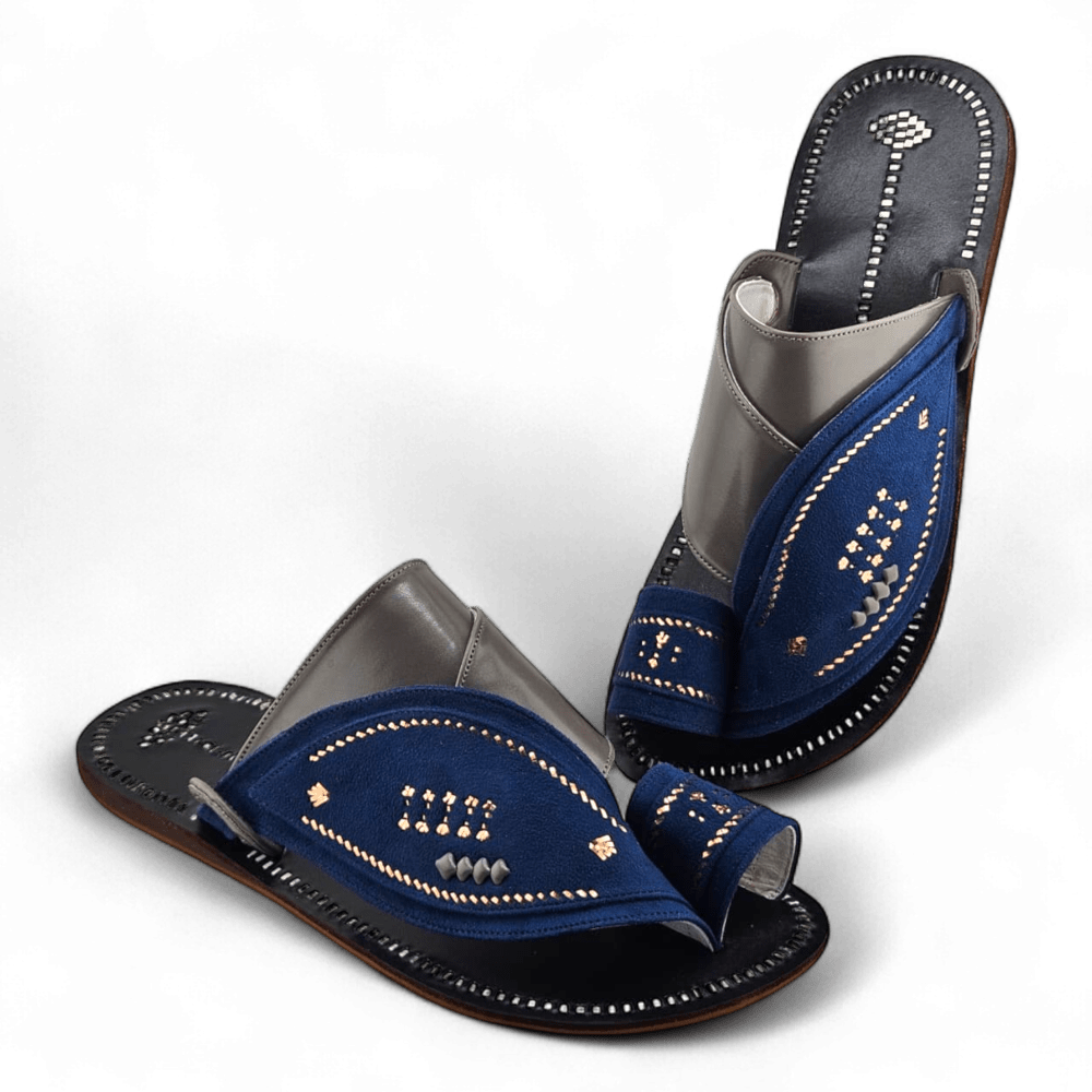 Navy Blue / Light Grey