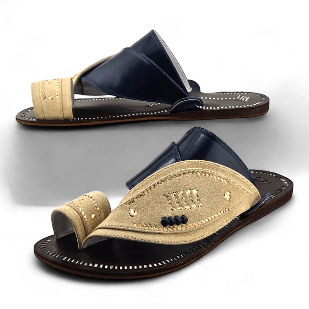 Navy Blue / Cream
