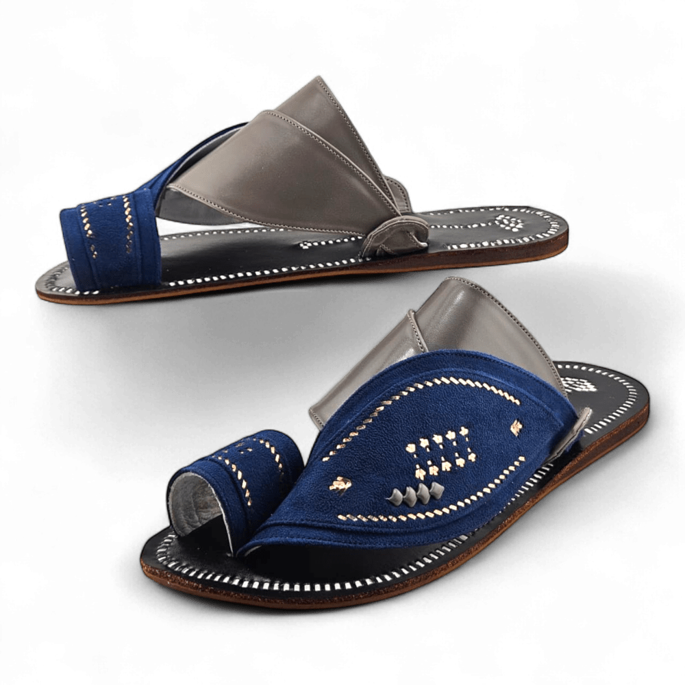 Navy Blue / Light Grey