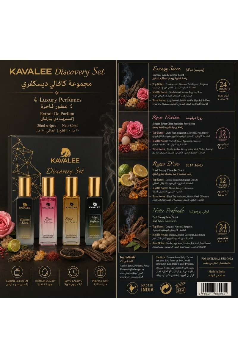 Kavalee Discovery Set Extrait de Parfum 4 × 20ml – photo 4
