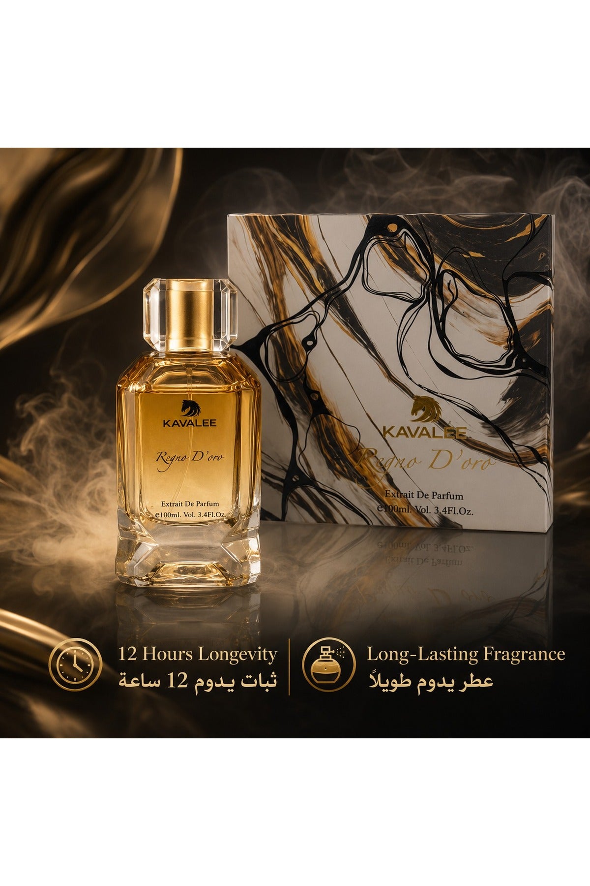 Kavalee Regno D’oro Extrait de Parfum 100ml – photo 4