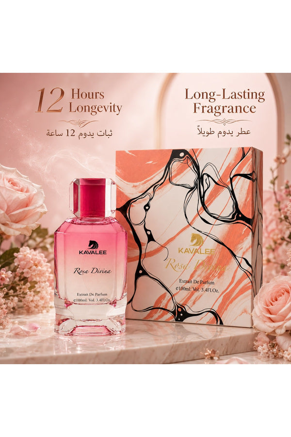 Kavalee Rosa Divina Extrait de Parfum 100ml – photo 4