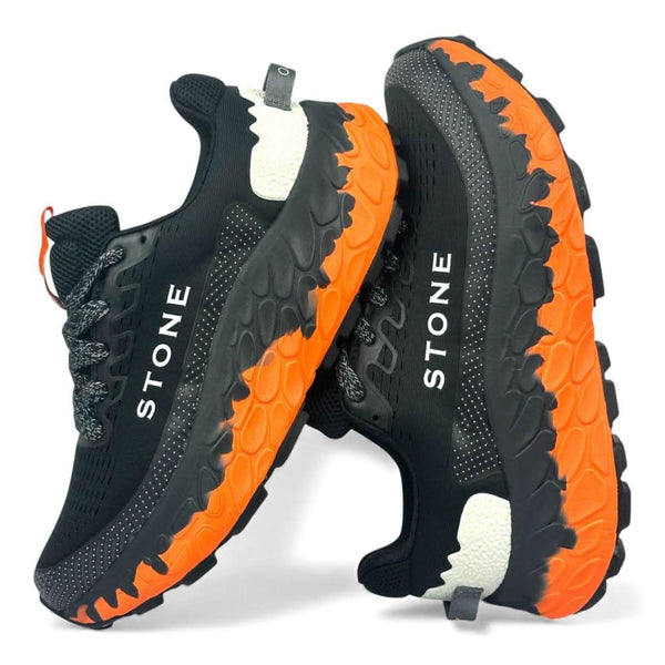 Black Reddish Orange