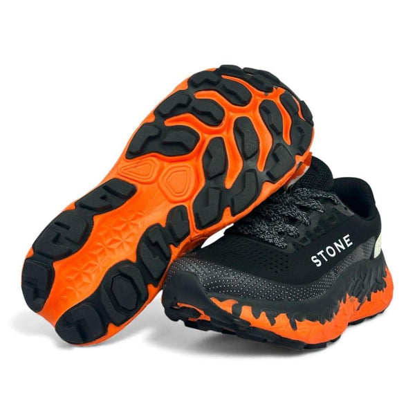 Black Reddish Orange