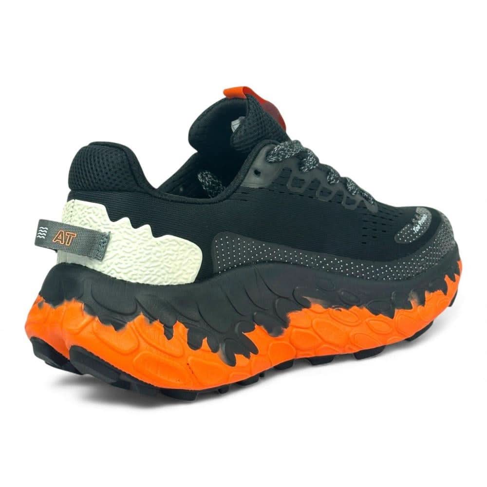Black Reddish Orange