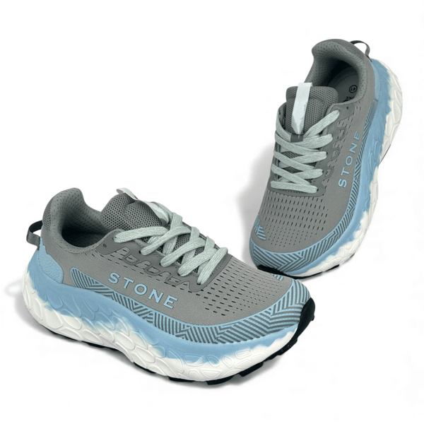 Grey / Light Blue