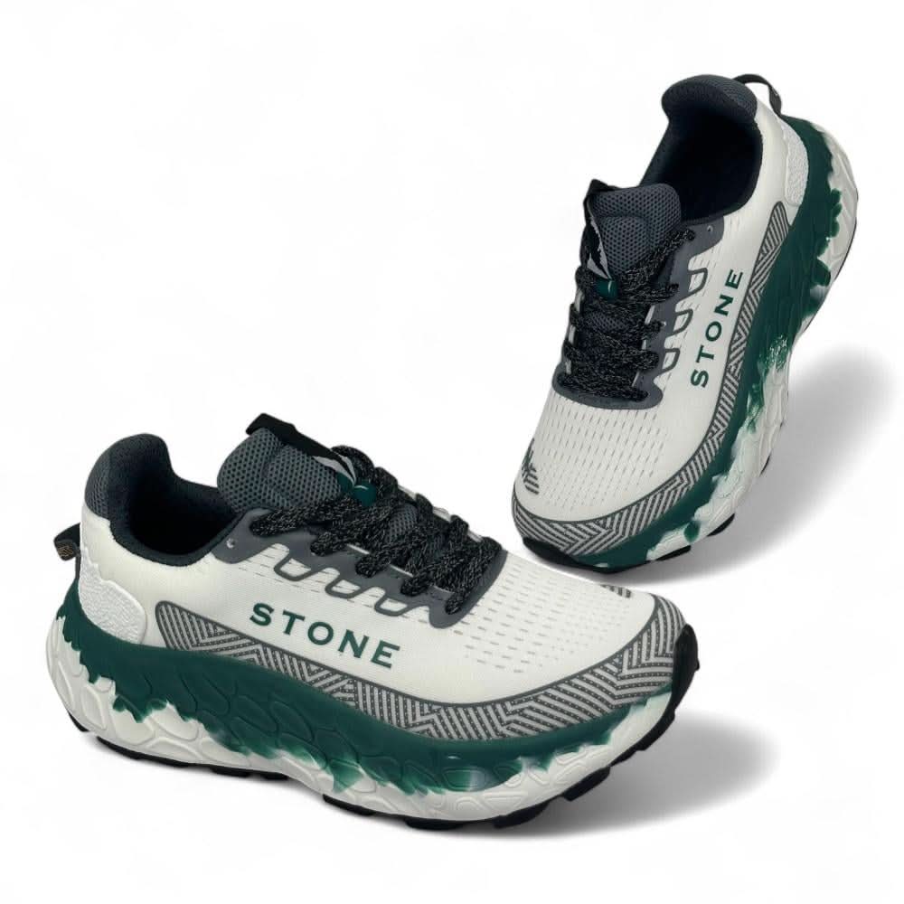 White / Green