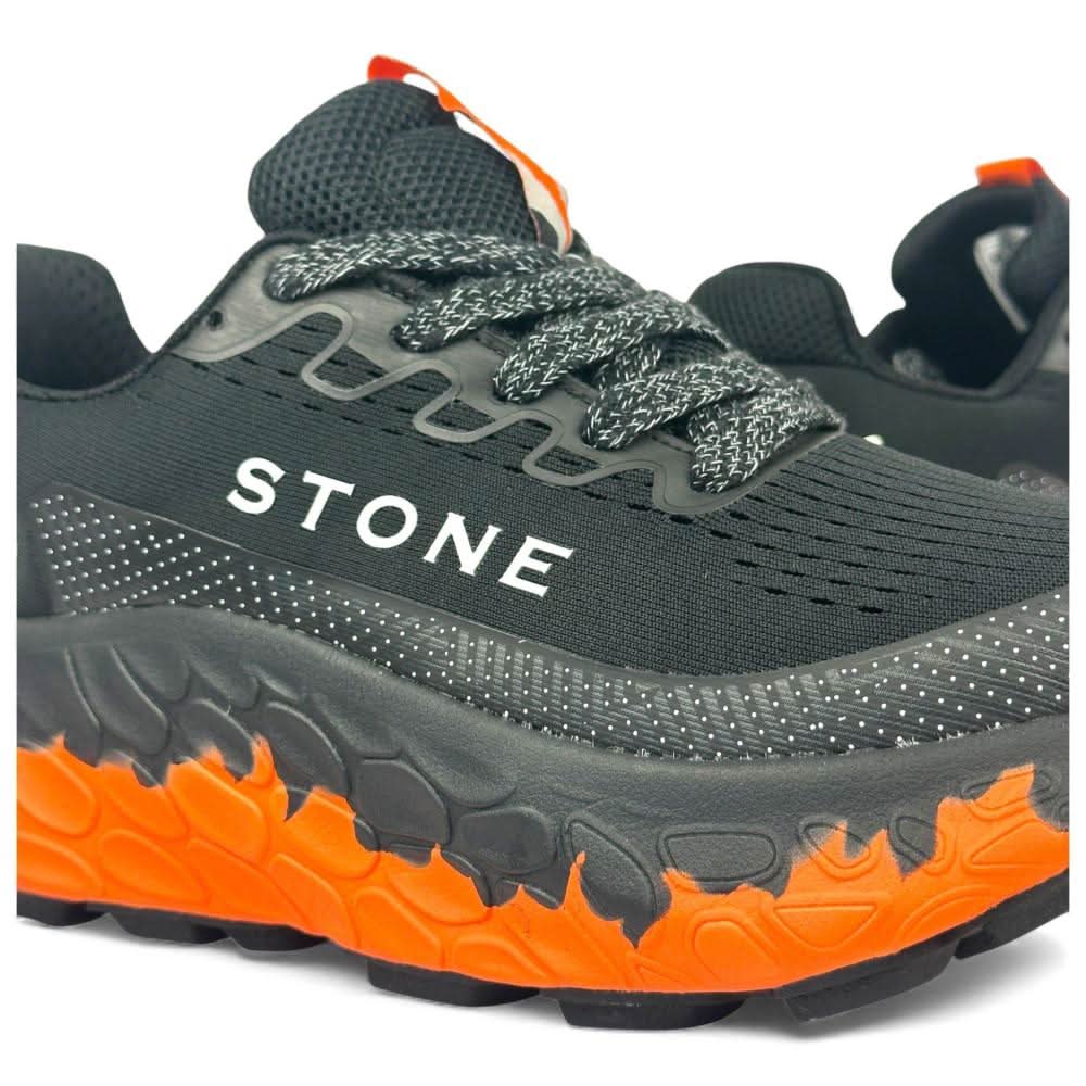 Black Reddish Orange